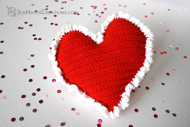 Valentine's Day Crochet Pattern Round Up | Brought Together by Jen Hayes Creations